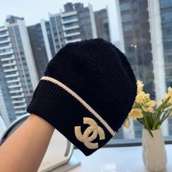 ☆超人気☆【オシャレなビーニー】シャネル ニット帽 パロディ shr92134